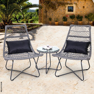 HU914G Sillón Lounge Hemingway Tejido Gris 68(L)X82(P)X89(A) Cm.