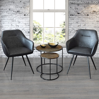 MIN3000 Mesa de Centro Metal Oro Chica 35 cm.