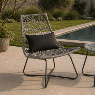 HU914G Sillón Lounge Hemingway Tejido Gris 68(L)X82(P)X89(A) Cm.