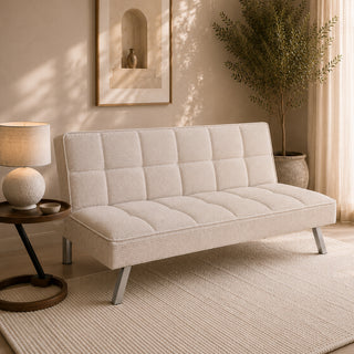 UN838SB Sofá Cama Trocadero Beige 3 Posiciones 175x83x74 cm.