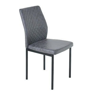 TC2457GN  Silla París Gris Tela Nanotech tipo Piel