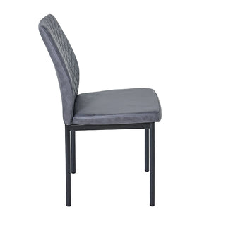 TC2457GN  Silla París Gris Tela Nanotech tipo Piel