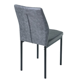 TC2457GN  Silla París Gris Tela Nanotech tipo Piel