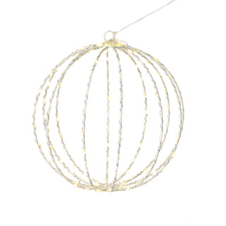 TCB144B Esfera Blanca 144 Luces LED 30 cm. 8 Funciones Conexión USB-A