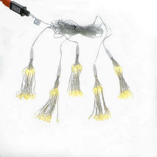 TCB570S Set de 5 Destellos de Luz Blanco Brillante 30x75 cm.