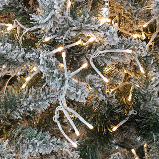 Guirnalda con 10 Ramas de Luces Cable Blanco 585 LED