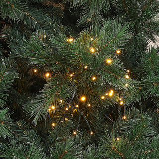 Guirnalda con 10 Ramas de Luces Cable Verde 585 LED