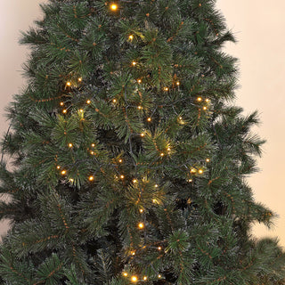 Guirnalda con 10 Ramas de Luces Cable Verde 585 LED