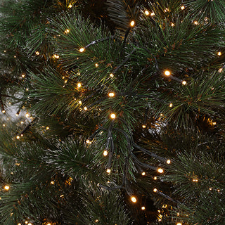 Guirnalda con 10 Ramas de Luces Cable Verde 585 LED