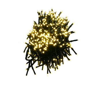 TCB600B Guirnalda 600 Luces LED Blanco Calido 3.5 mts