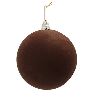 WZ2001CT Esfera Chocolate Terciopelo 20 cm