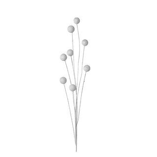 XH052B Spray Berries Blanco Frost 68 cm.
