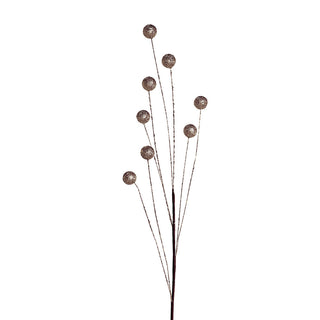 XH052CH Spray Berries Champaña Frost 68 cm.