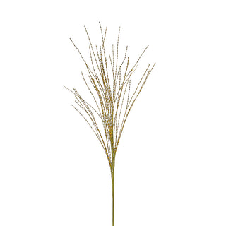 XH2004O Follaje Spray Brillo Oro 94cm.