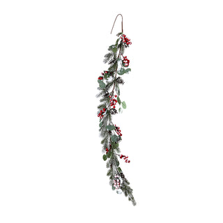 XH2326 Guirnalda con Pino Summer Frost 150 cm