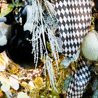 XH342B Rama Espigas Blanco 80 Cm.