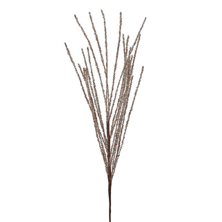 XH468OR Follaje Spray Perlitas Oro Frost 87cm.