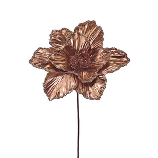 XH49LB Flor Diseñador Bronce Mediana 37cm. (D) x 70cm. (L)