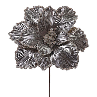 XH49XP Flor Diseñador Pewter Grande 42cm. (D) x 86cm. (L)