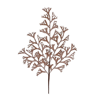 XH996O Rama Follaje Astas Oro Frost 83 cm.