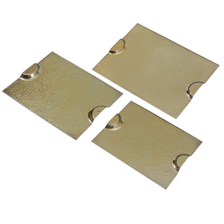 YQ9633O Charola Banquete Oro 31(P)X40(L) Cm.