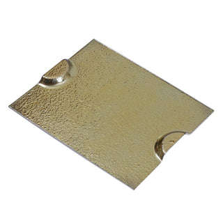 YQ9633O Charola Banquete Oro 31(P)X40(L) Cm.