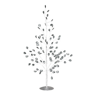 YS017GR Árbol Follaje Acrílico Gris Mediano 45cm.