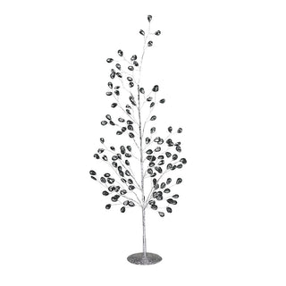 YS018GR Árbol Follaje Acrílico Gris Grande 55cm.