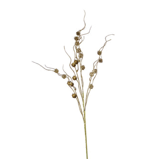 YS2339O Rama Follaje Oro 78 Cm.