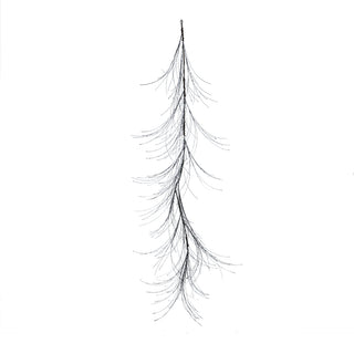 YS2493P Guirnalda Follaje Plata Frost 155 cm.