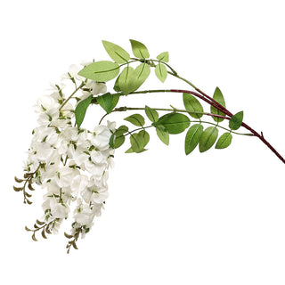 YS4011B Rama Wisteria Blanca 83cm.