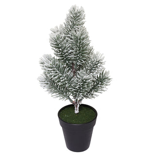 YS557 Pino Decorativo Nevado Chico 27cm.