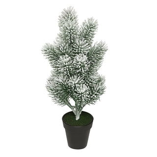 YS587 Pino Decorativo Nevado Mediano 36cm.