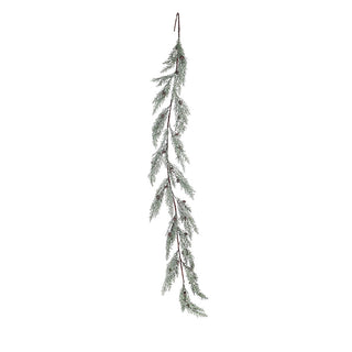 YS739 Guirnalda Pino Verde Frost 153cm.