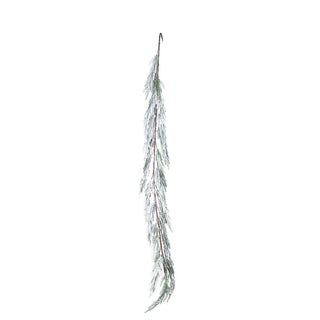 YS743 Guirnalda Pino Verde Nevado 153cm.