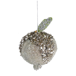 YS856PE Granada Navideña Pewter 10 cm.