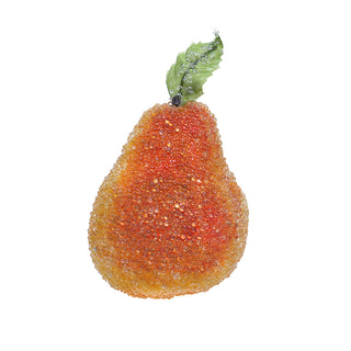 YS90W-Y Pera Cristalizada Naranja 9 cm