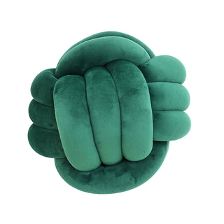 ZC2425VT Cojín Terciopelo Verde Teal Trenzado 28 Cm. Material spandex 5% spandex, 95% polyester