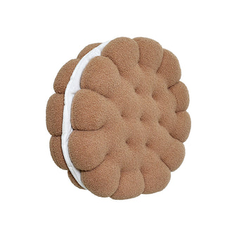 ZC2478CC Cojín Galleta Teddy Café Cappuccino 45 Cm. Material 100% polyester