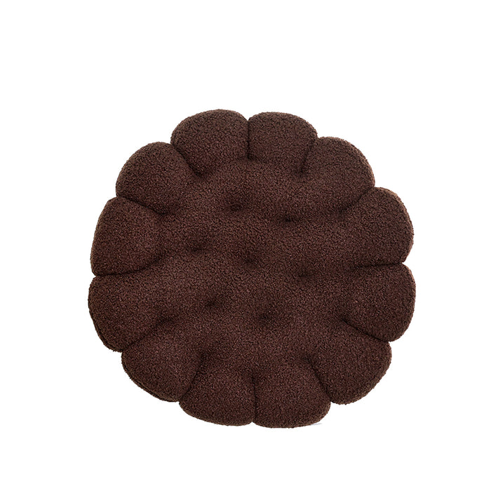 ZC2478CCH Cojìn Galleta Teddy Cafè Chocolate 45 Cm.Material 100% polyester