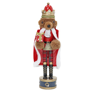 ZHT914R Cascanueces Teddy Rojo 39 cm.