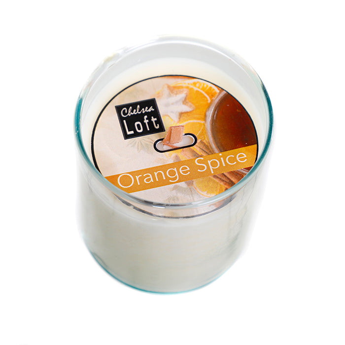 AR1203OS Triple Vela Orange Spice Con Base 120 Gr. C/U Pabilo Madera