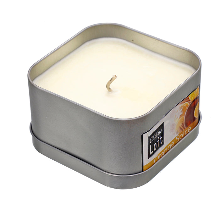 AR400AOS Vela Aluminio Orange Spice 400 Gr. Pabilo Algodón.