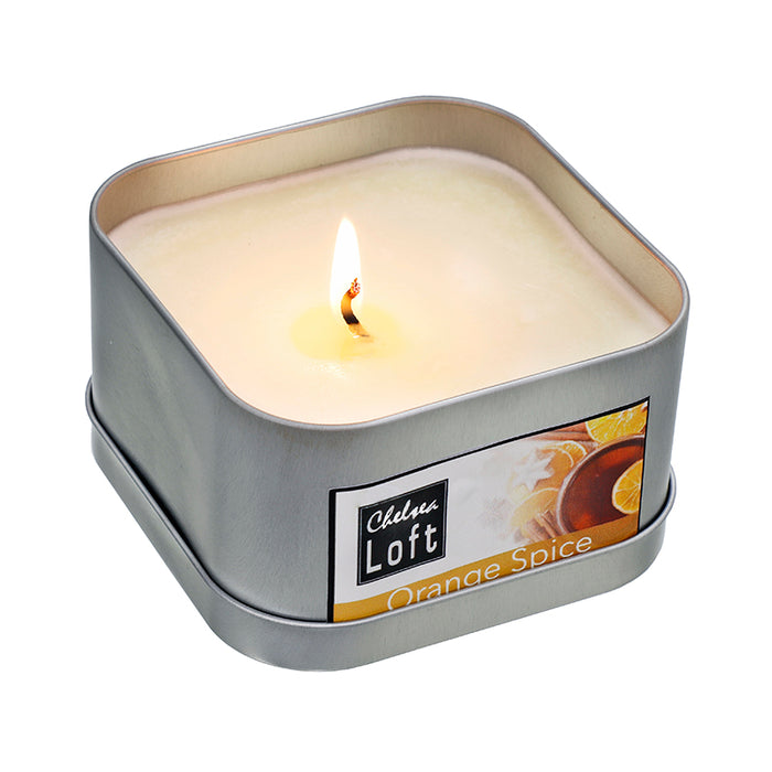 AR400AOS Vela Aluminio Orange Spice 400 Gr. Pabilo Algodón.