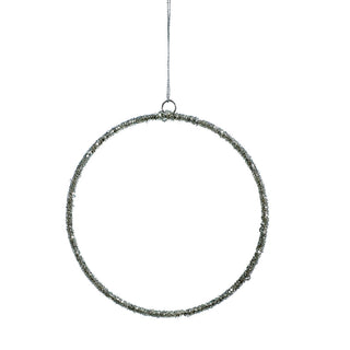 BH1543C Aro Decorativo Chico Metal Pedrería 18 Cm.