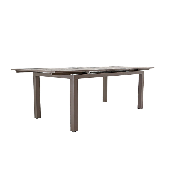 BK1677T Mesa rectangular de extensión Taupe