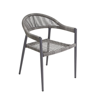 BK2418A Silla Marbella Antracita estibable