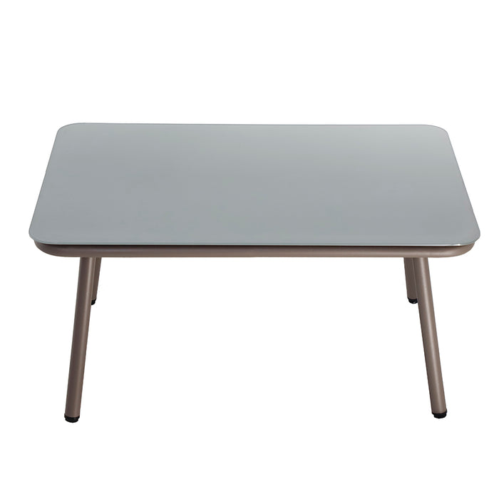 BK296MT Mesa rectangular Maldivas Taupe