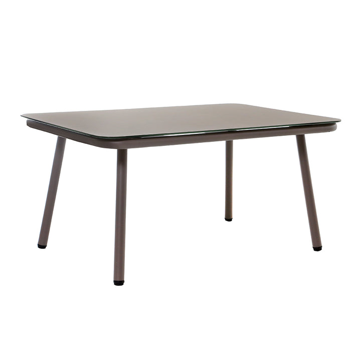 BK296MT Mesa rectangular Maldivas Taupe