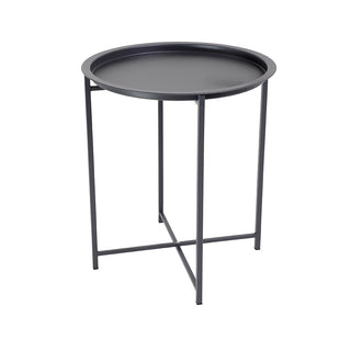 BK3180A Mesa plegable con charola acabado Antracita